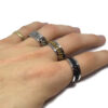 Spinning Curb Chain Band Ring