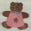 SHAPES ETC. Large Single Color Creative Foam Cut-Outs - Teddy Bear