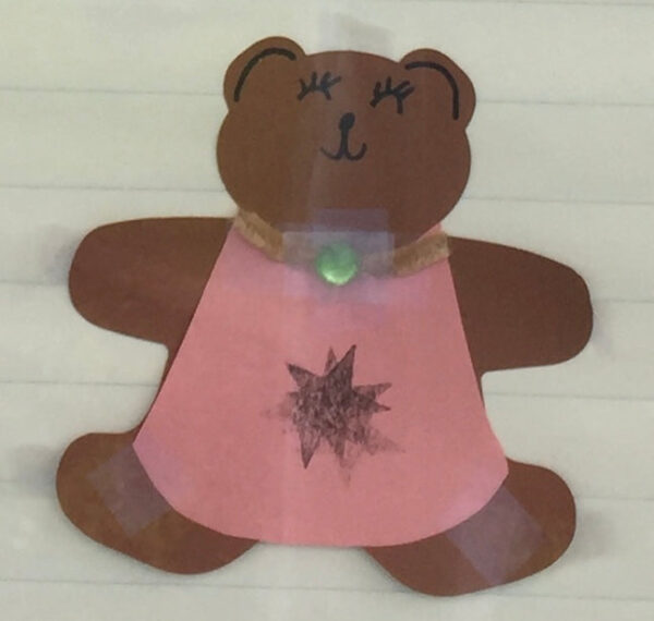 259A6301-C295-486B-87FE-356746D84FAA.jpg SHAPES ETC. Large Single Color Creative Foam Cut-Outs - Teddy Bear