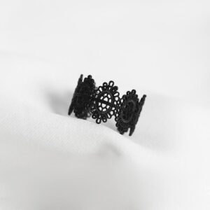 Black Lace Ring