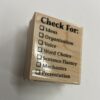 SHAPES ETC. Teacher's Stamp - Check For