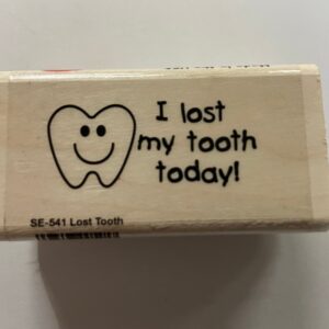 SHAPES ETC.  Teacher's Stamp - Lost Tooth
