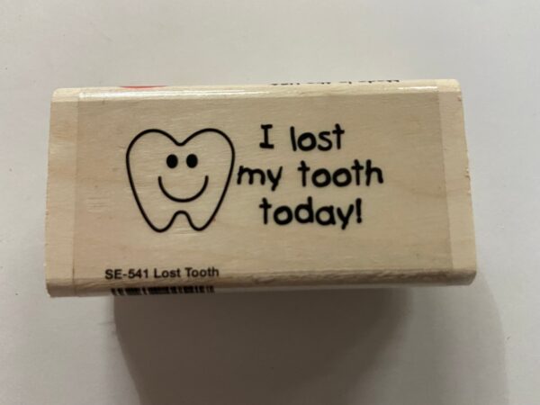SHAPES ETC.  Teacher's Stamp - Lost Tooth