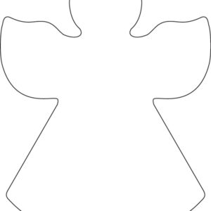 SHAPES ETC. Sticky Shape Notepad - Angel