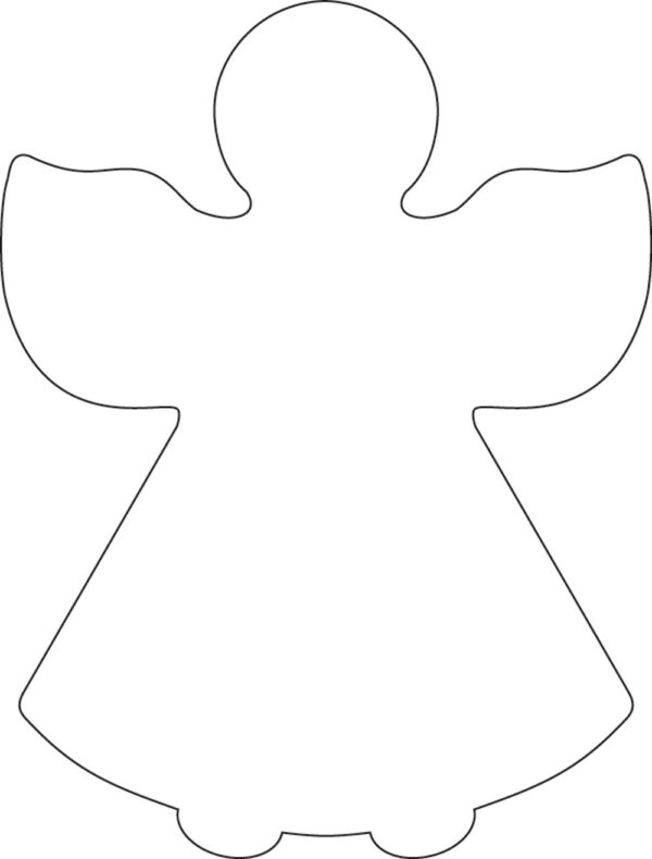 SHAPES ETC. Sticky Shape Notepad - Angel