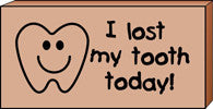 SHAPES ETC.  Teacher's Stamp - Lost Tooth