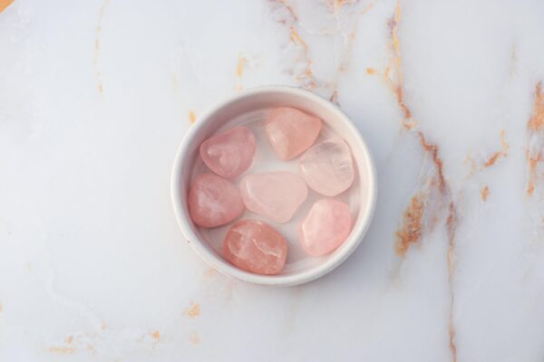 Rose Quartz tumbled stone