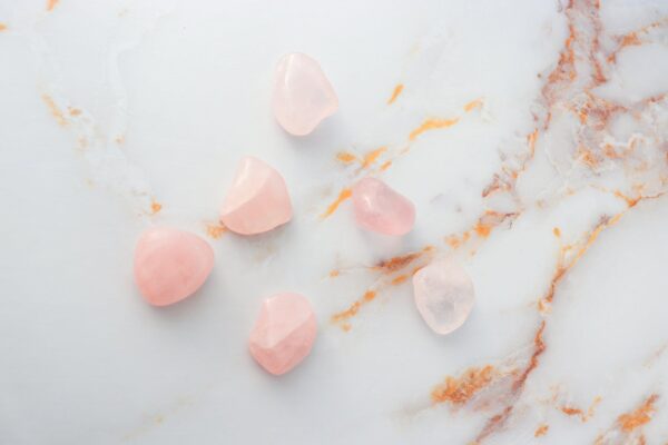 Rose Quartz tumbled stone