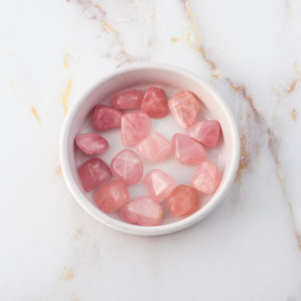 Rose Quartz tumbled stone